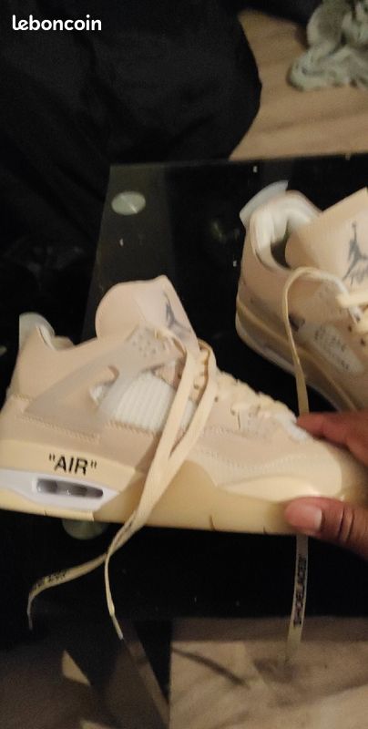 Jordan 4 rétro off white (image 8)