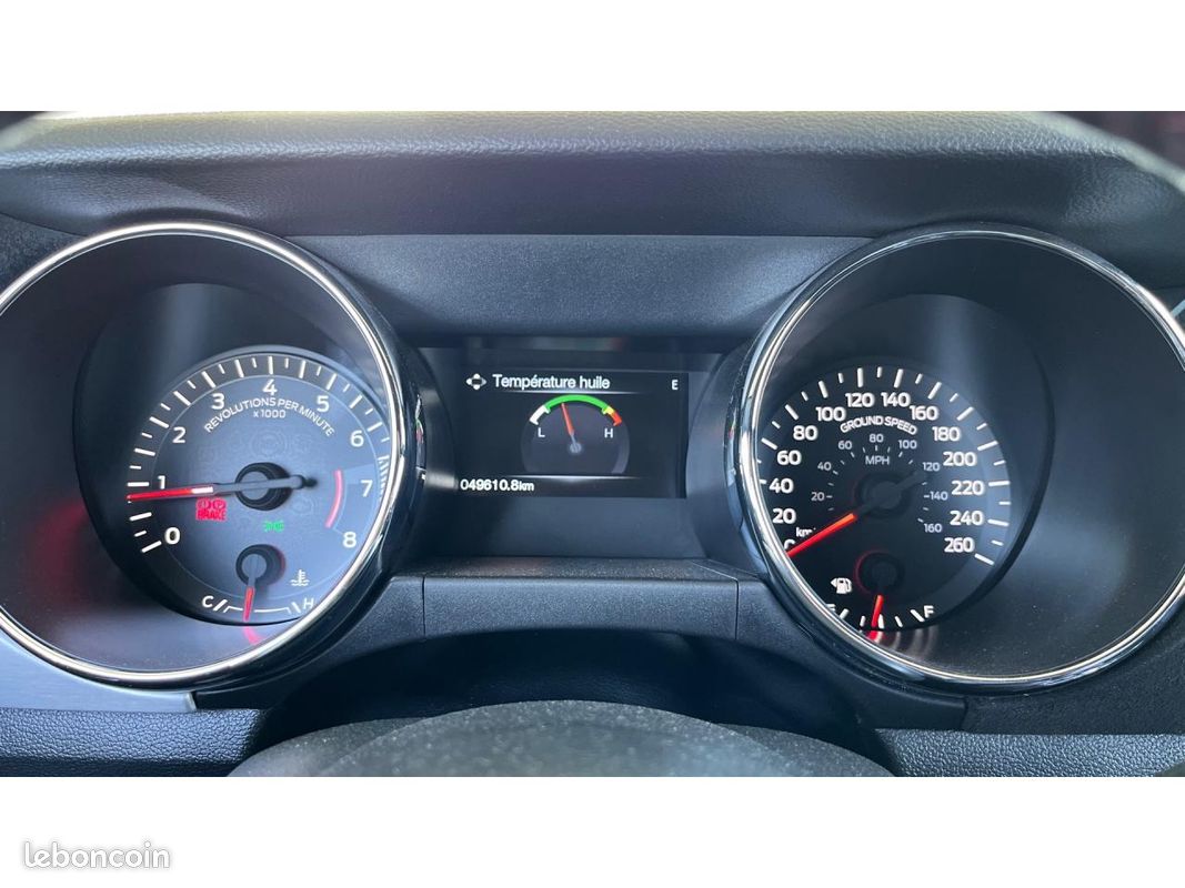 FORD MUSTANG Fastback 2.3 EcoBoost 317 COUPE - ENTRETIENS FORD / SIEGES CHAUFFANTS ET VENTILES / CAMERA DE RECUL (image 22)