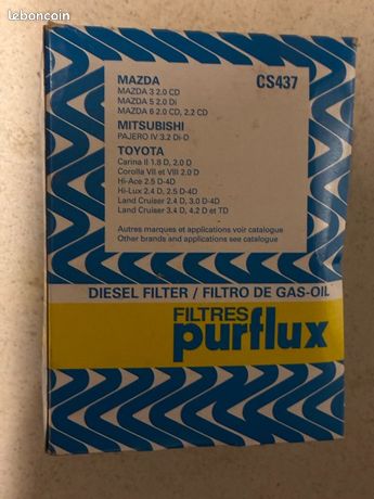 Filtre à gasoil PURFLUX CS436 neuf - Équipement auto