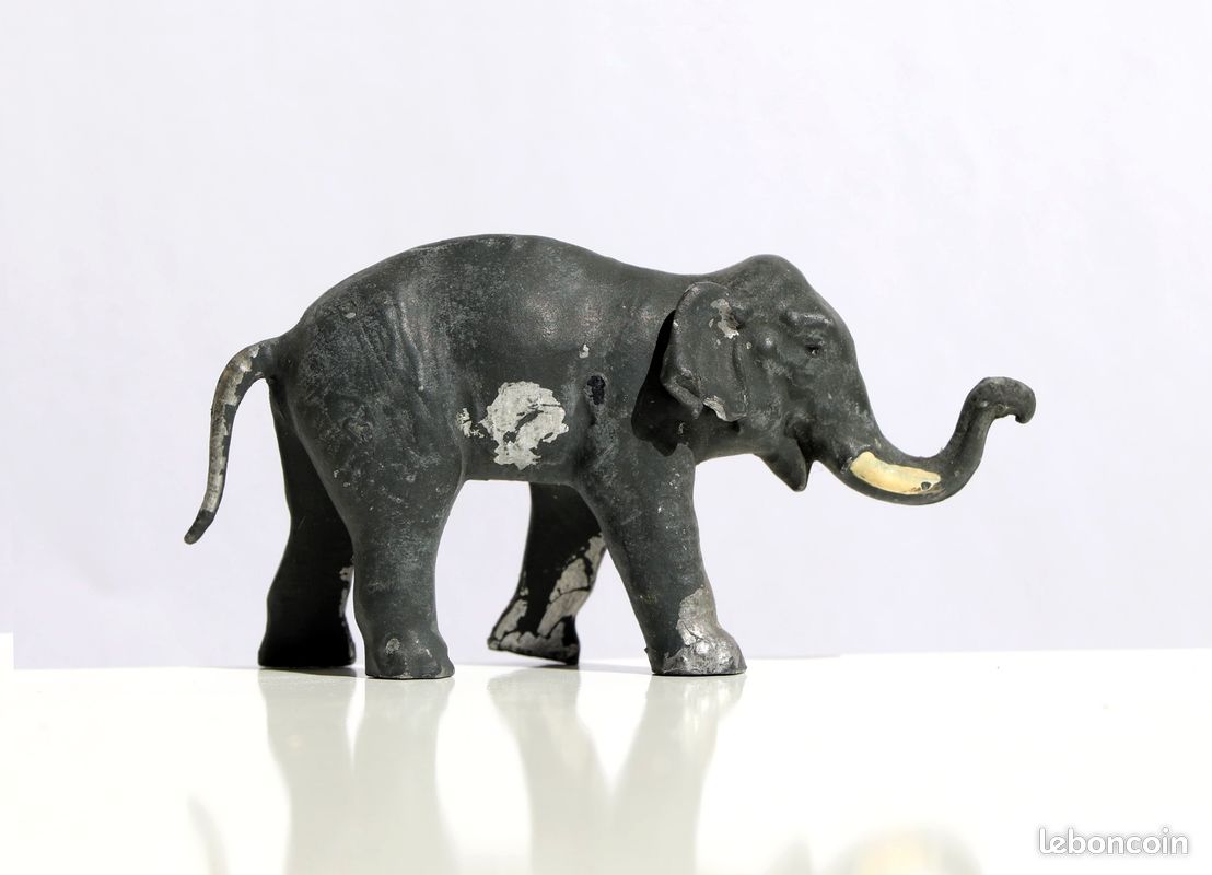 Blancherie Fréres BF Le Grand Elephant Plomb Creux Etat Neuf + Boite