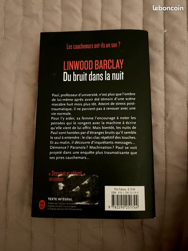 Du bruit dans la nuit de Linwood Barclay (image 2)