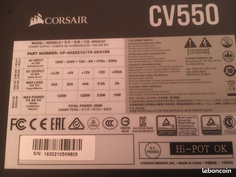 Alimentation ordinateur (image 4)