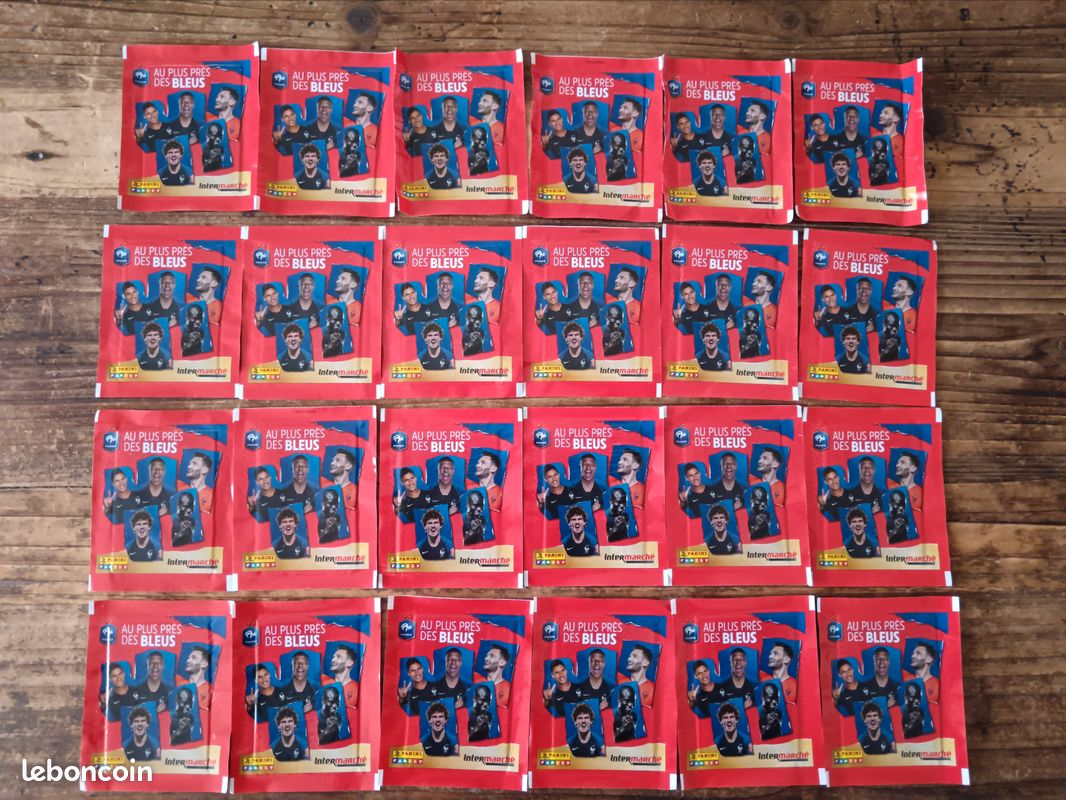 Album Panini Complet Au Plus Près Des Bleus - Intermarché 2020 - France Foot