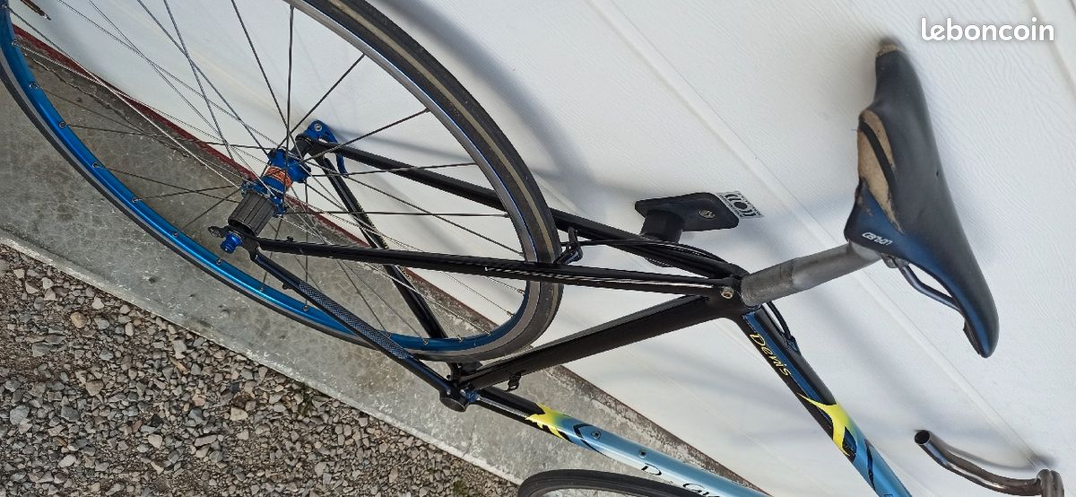 Cadre acier DEDACCIA ZÉRO +FOURCHE COLOMBUS MUSCLE roues Mavic