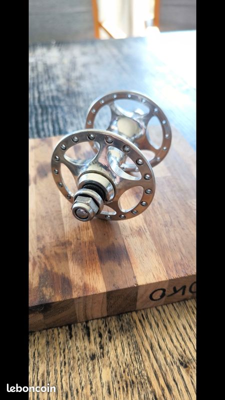 Jeu De Moyeux Record Campagnolo Vintage 120mm BSC - Neuf Pour Vélo Route Eroica