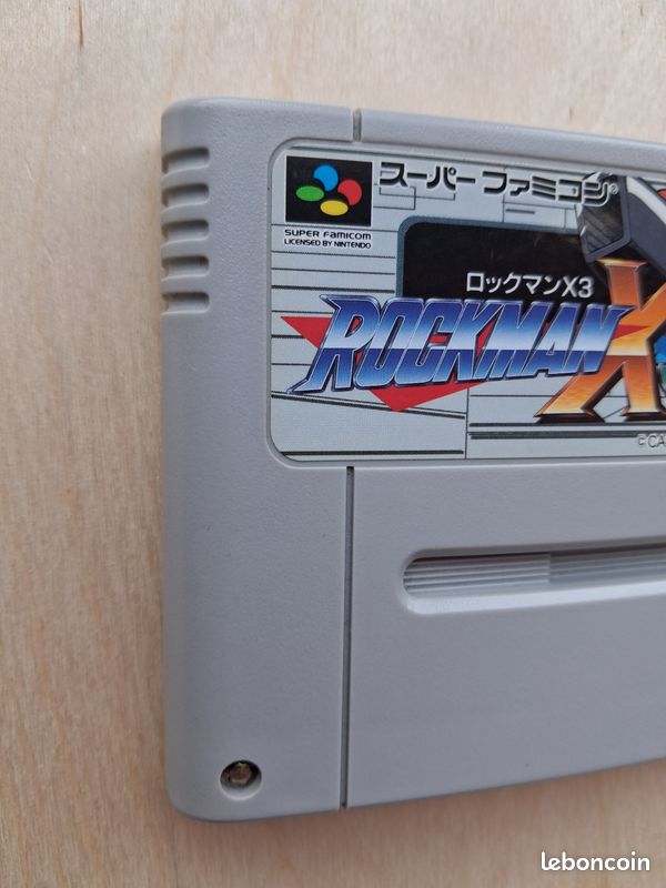Rockman X3 / Mega Man X3 – NTSC-J – Super Famicom – Très Bon état – Authentique