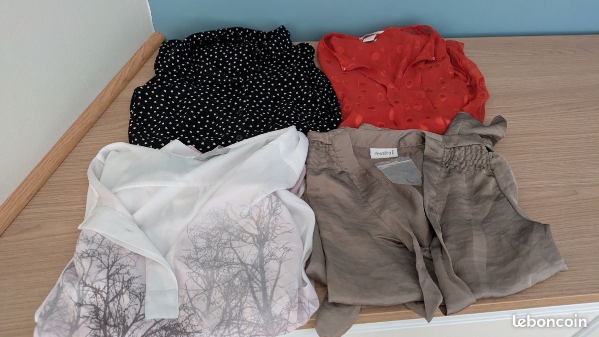 Lot vêtements taille S/36 (idéal friperie/brocante) (image 6)