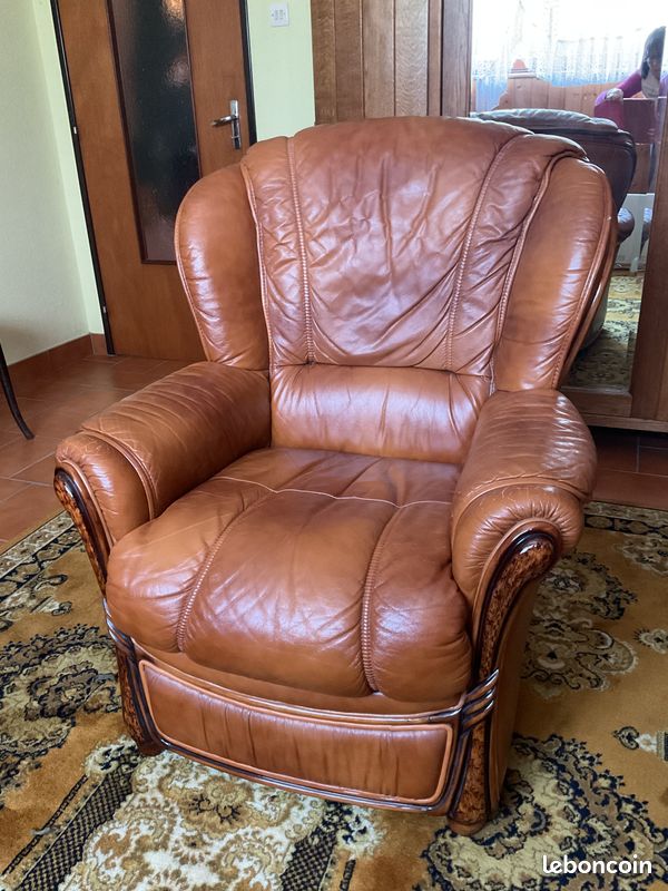 Fauteuil cuir (image 2)