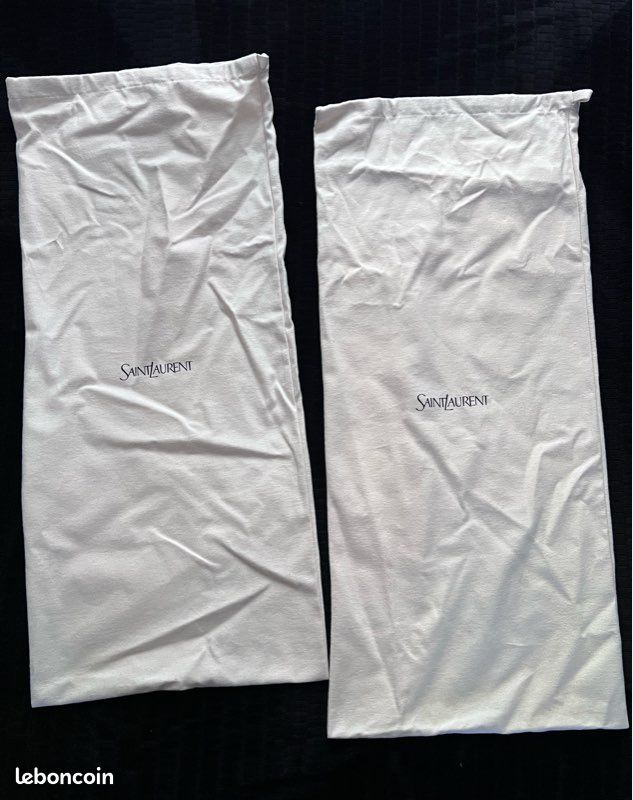 Lot de deux grands dustbag Saint Laurent - Housses pour vêtements ou rangements (image 1)