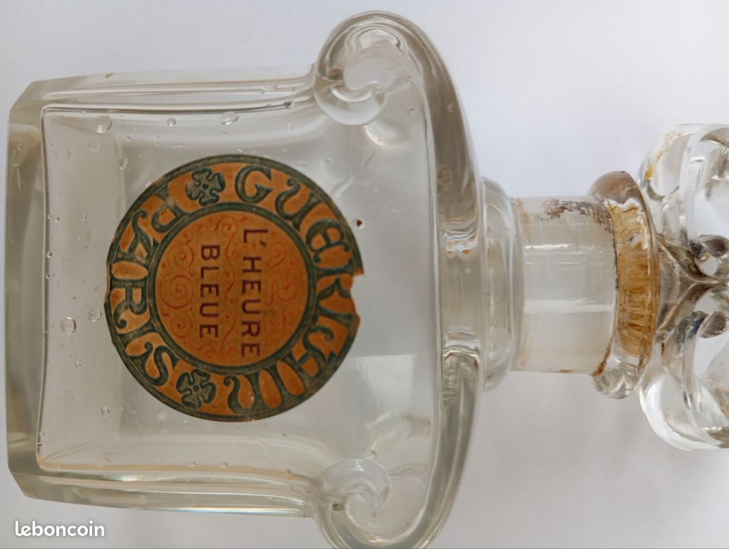 Flacon vide parfum cristal l'heure bleue (image 4)