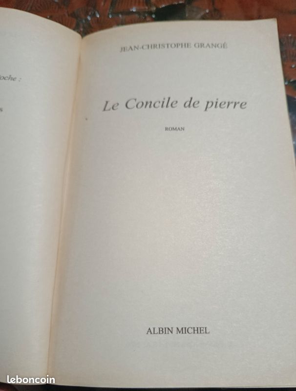 Jean-Christophe Grangé. Le concile de pierre (image 3)