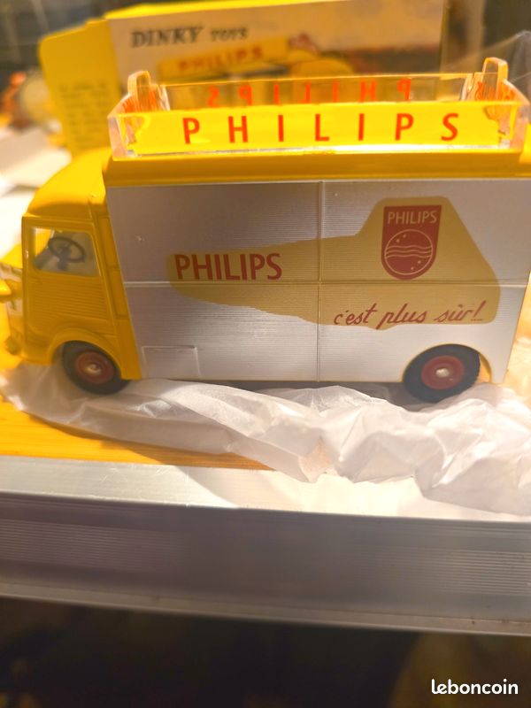 Dinky Toys 1:43 - 2 - Camionnette Miniature - Citroën 1200 K 35C HY Bus Baroclem Louis Romain Brocante