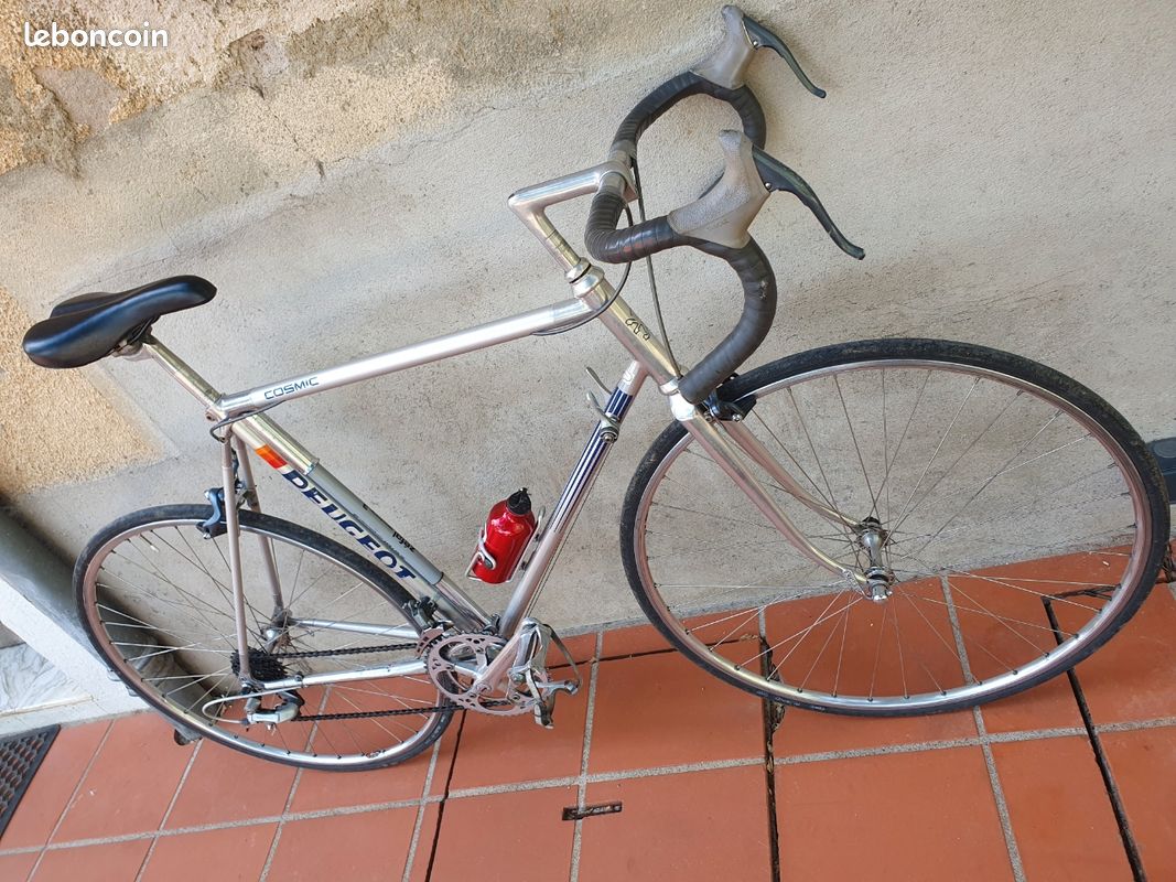 Vélo de course Peugeot vintage tout aluminium (image 3)