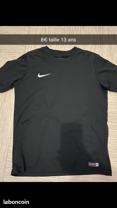 T shirt nike noir (image 1)