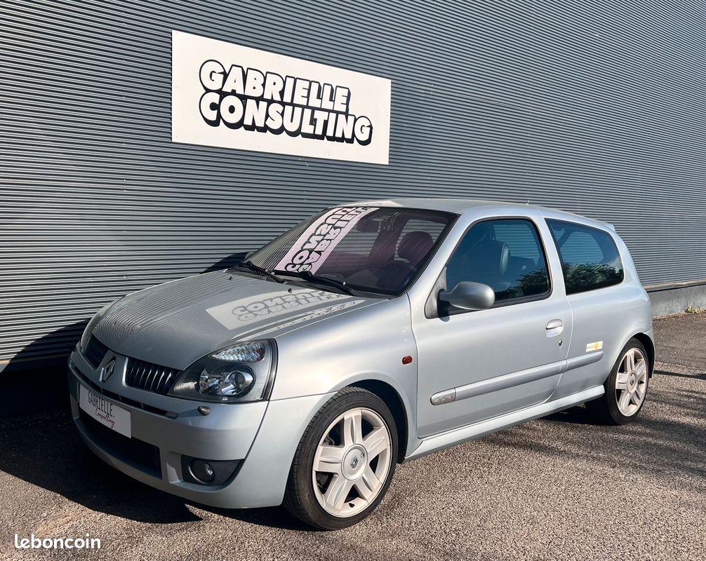 RENAULT CLIO 2 RS 2.0 172 PHASE 2 - F1 TEAM - ORIGINE JAPON - 156000km (image 1)
