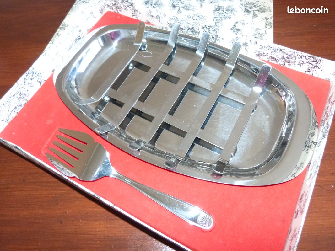 Coffret Service à Asperges en Inox (image 1)
