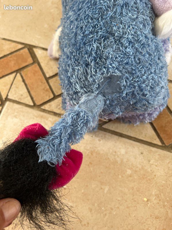 Peluche Bourriquet 25/30 cm (image 5)