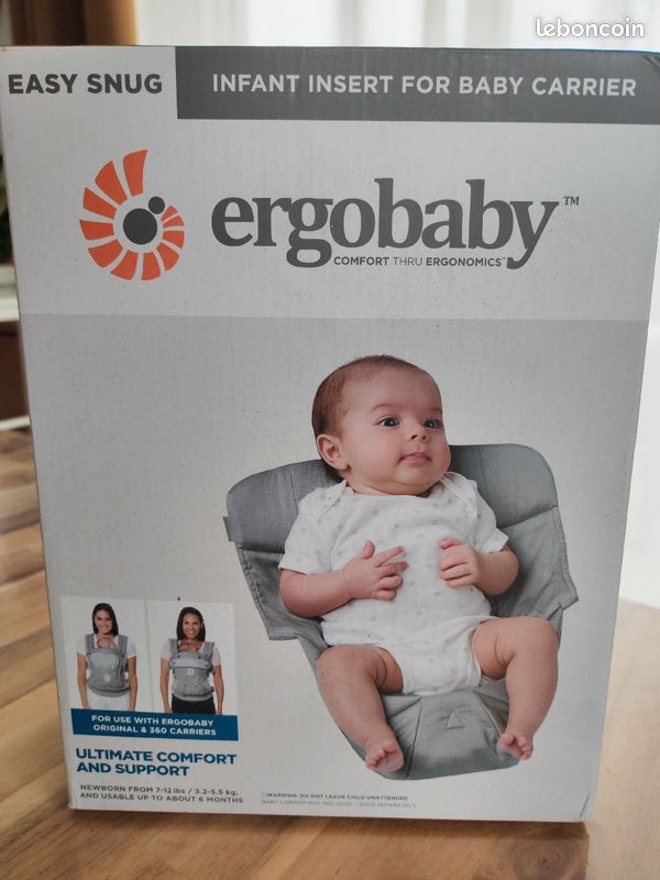 Porte-bébé Ergobaby 360 Carrier + coussin en option (image 7)