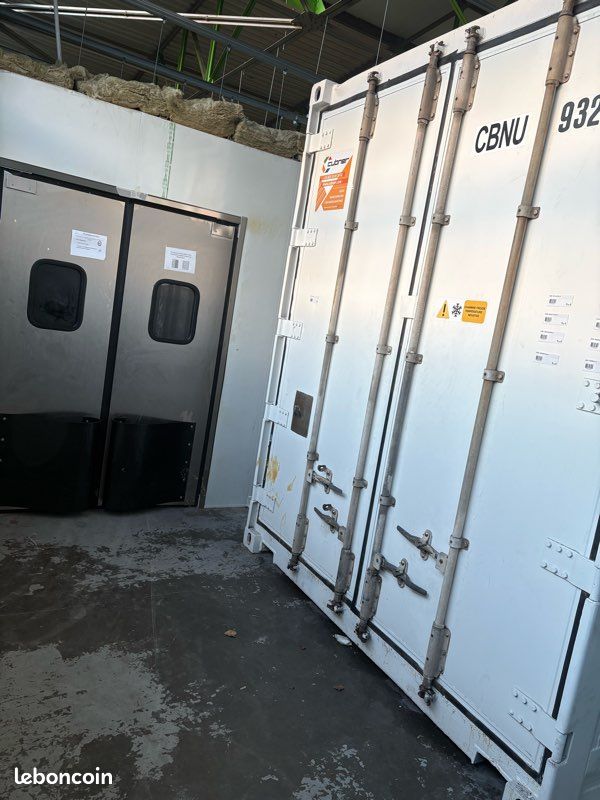 Container maritime frigorifique d’occasion reconditionné – État impeccable (image 2)
