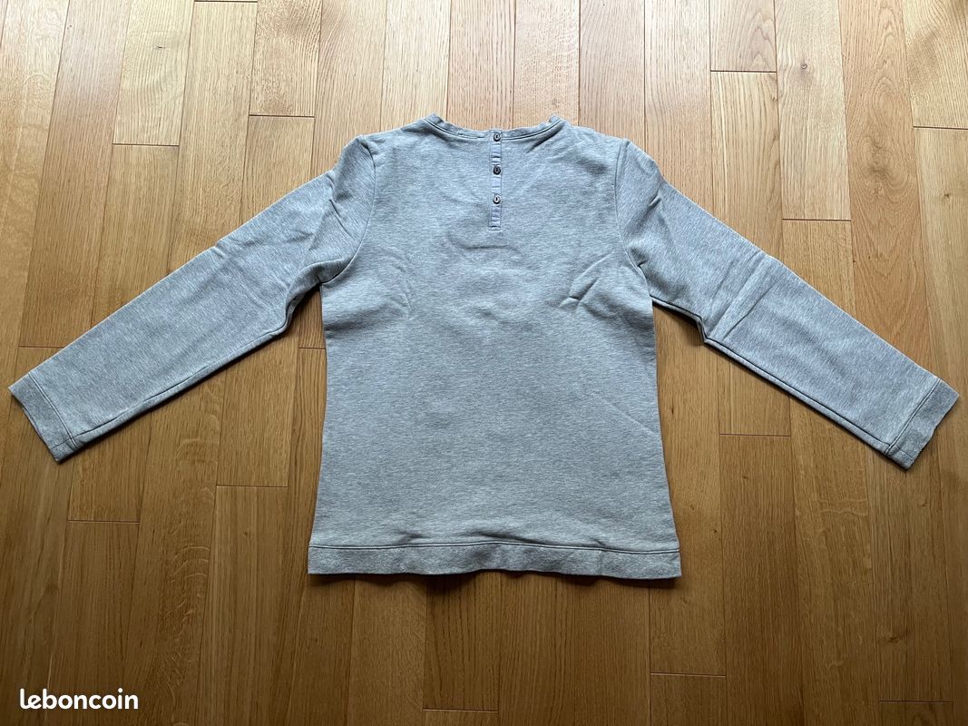 Pull ras du cou signature - Gris chiné cendré – October's Very Own