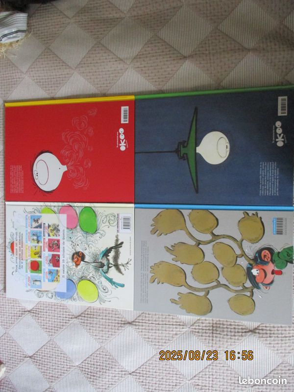 Lot de 4 BD de Gaston Lagaffe de Franquin & Jidéheur (image 2)