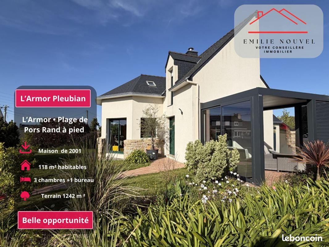 Maison 5 pièces 124 m² · à Pleubian · 124 m² · 399 500 €