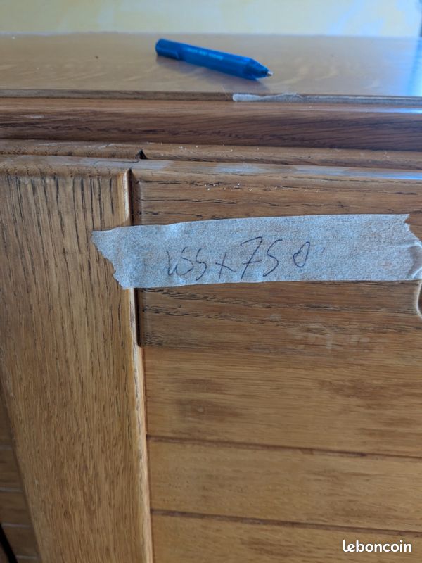 Porte placard cuisine en chene (image 4)