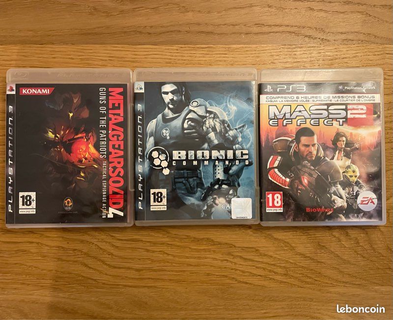 Jeu PS3 Metal Gear Solid 4: Guns of The Patriots FR complet BE/TBE