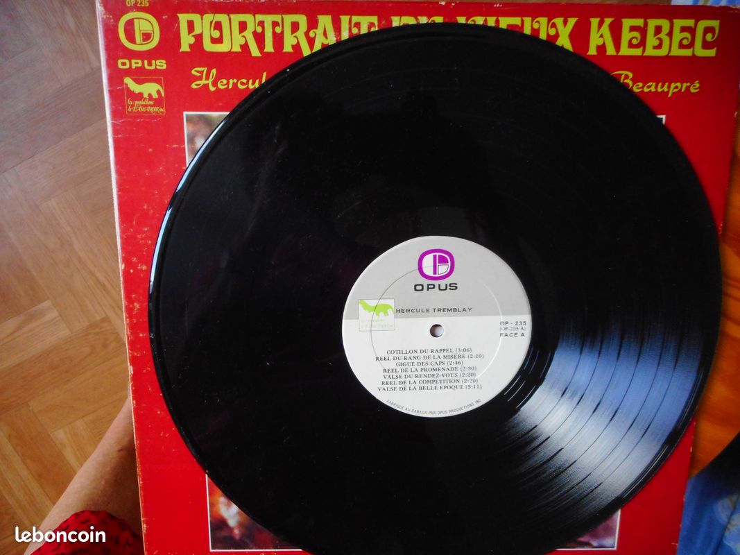 Vinyle 33t " Portrait du vieux Kebec " (image 3)