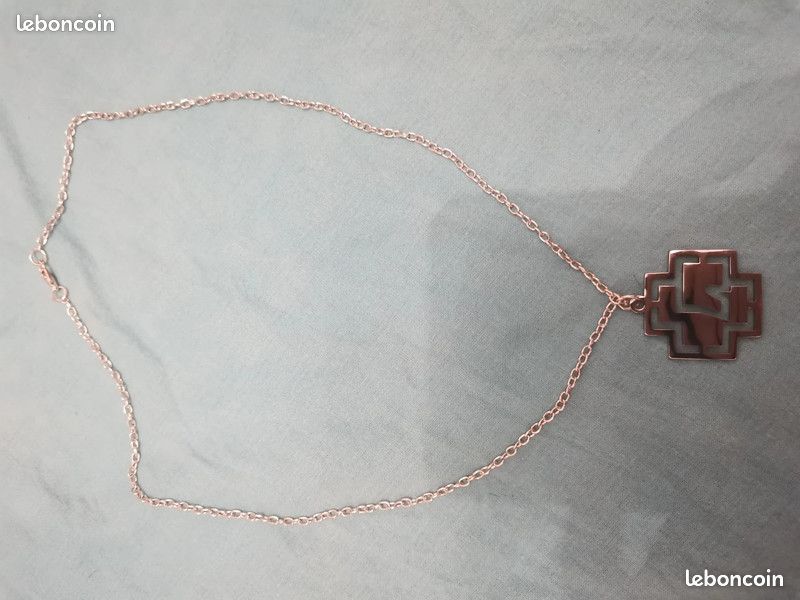 Pendentif acier logo Rammstein (image 3)