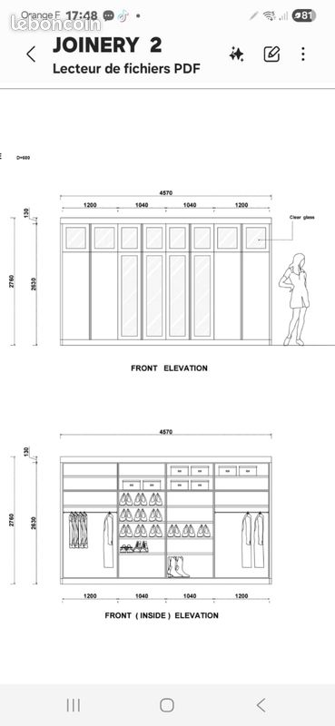 Grand dressing haute gamme avec îlot (image 16)