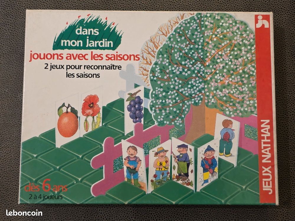 Nathan - Tridomino du Jardin - Jeu de Société Pour Enfants - Jeu Educatif - Domino à 3 Côtés - Apprentissage Nathan - Tridomino du Jardin - Jeu de Société Pour Enfants - Jeu Educatif - Domino à 3 Côtés - Apprentissage