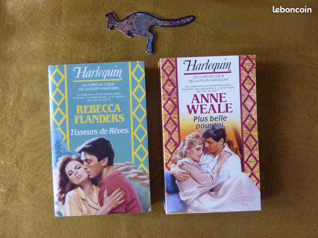 Tisseurs de rêve Lot de 2 livres harlequin Lot 12 (image 1)