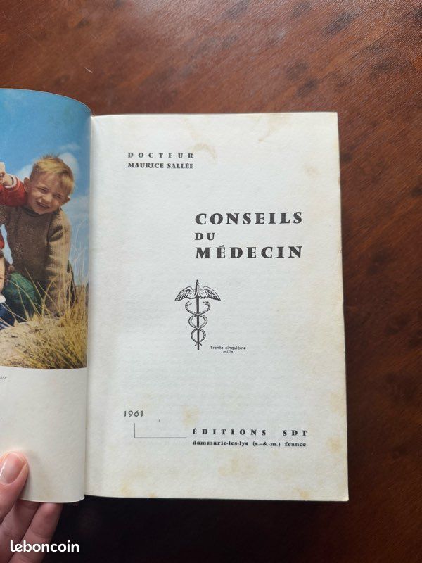 Livre conseil du médecin année 1961 (image 3)