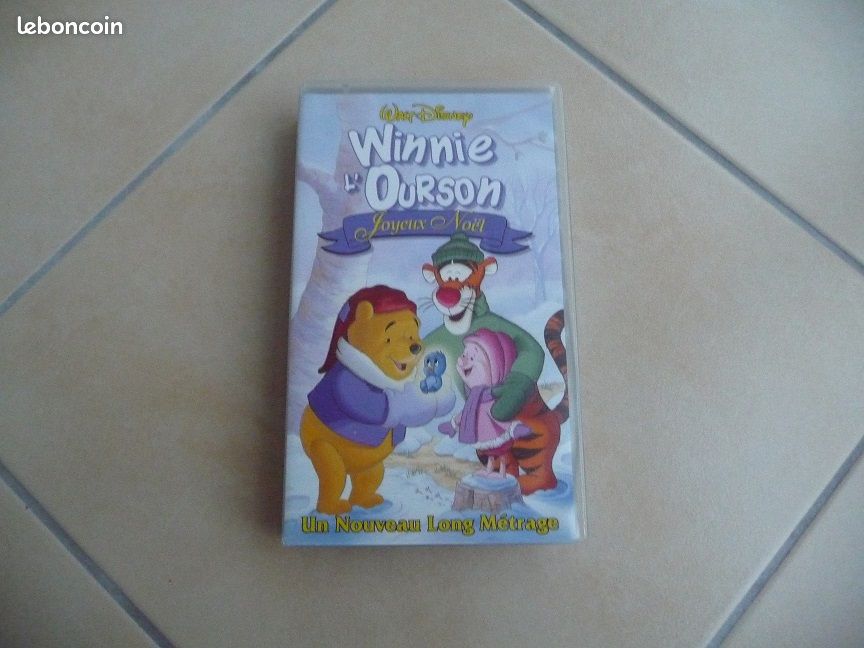 Winnie l'Ourson Joyeux Noël casette VHS - DVD - Films
