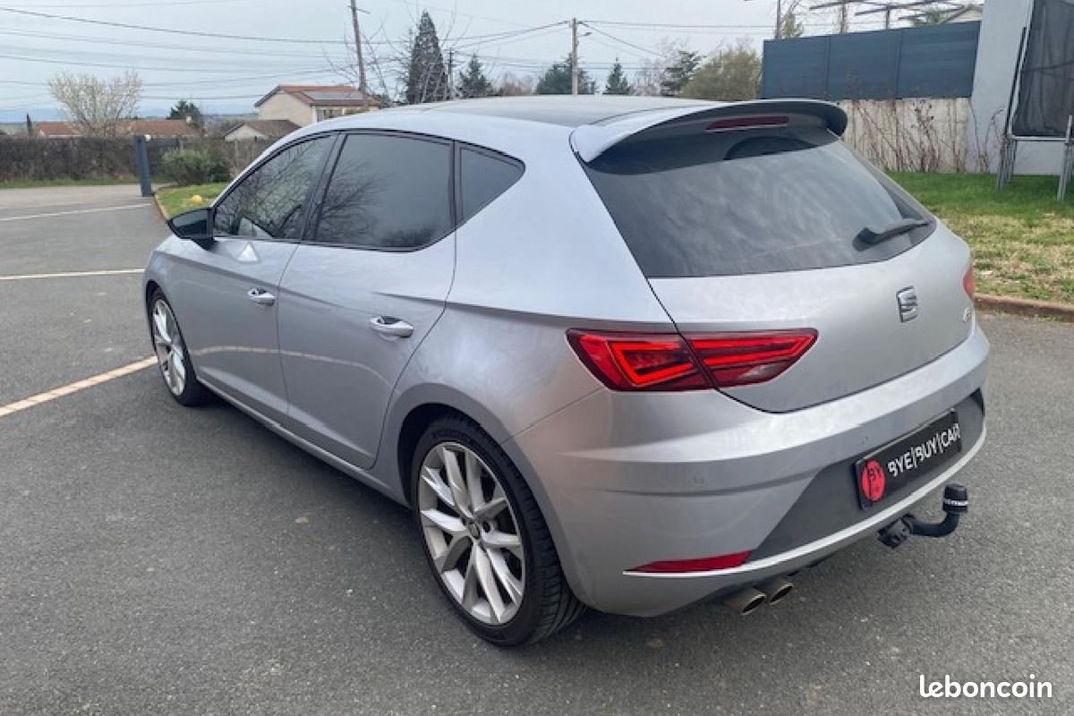 SEAT LEON 1.5 16V TSI ACT - 150 Start & Stop - BV DSG 7 BERLINE FR PHASE 2 (image 4)