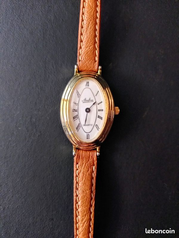Montre Femme Montre Ambre Quartz Montre à Quartz Pour Femme