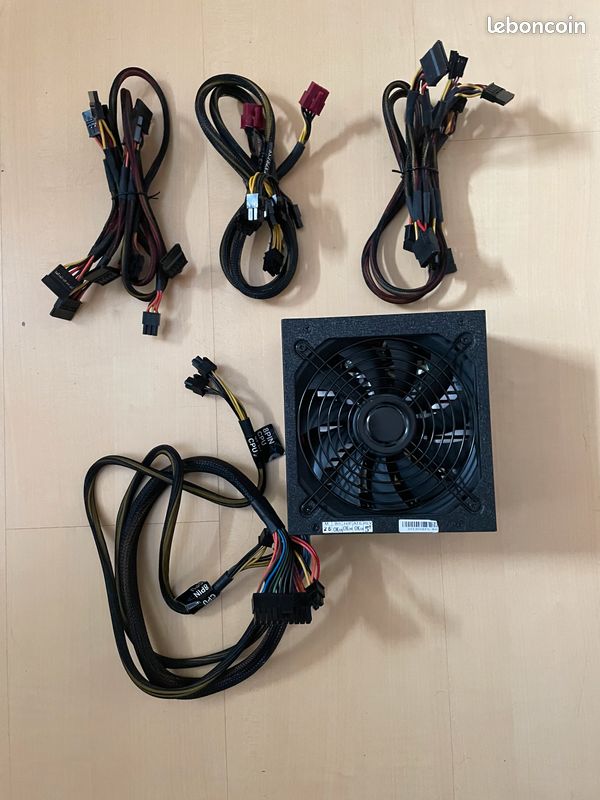 Alimentation PC ATX 600 W Modulaire 80+ (image 3)