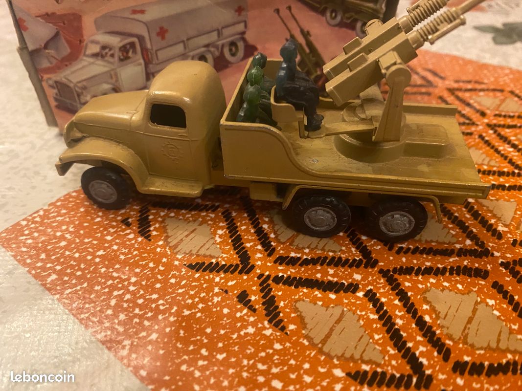 FRANCE JOUET, BOITE d'origine pour le camion pacific militaire lance FRANCE JOUET, BOITE d'origine pour le camion pacific militaire lance