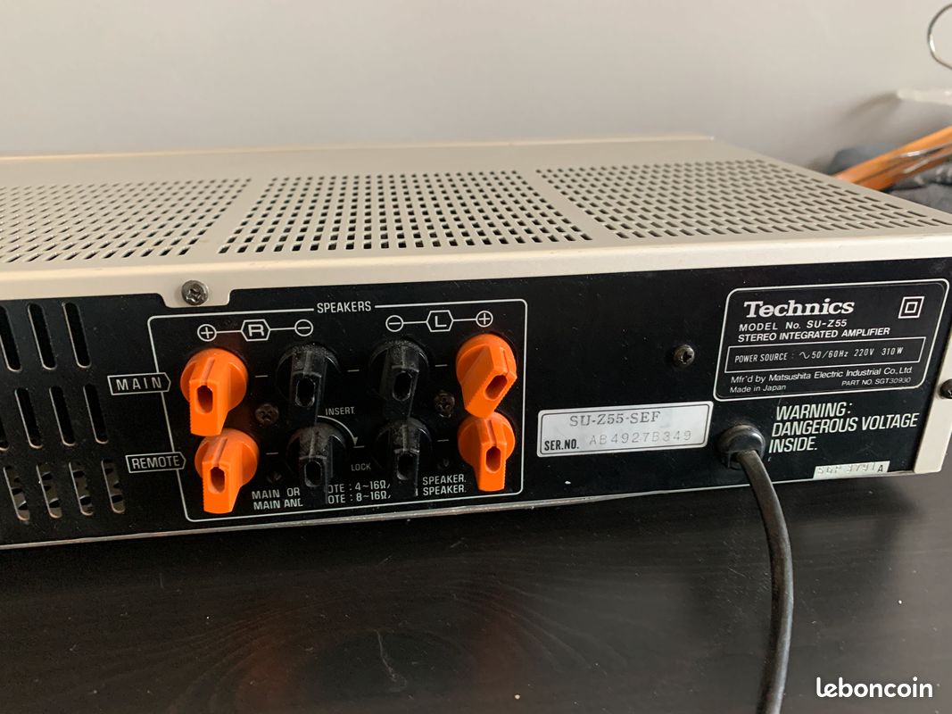 Ampli technics su-z 55 - Photo, audio & vidéo