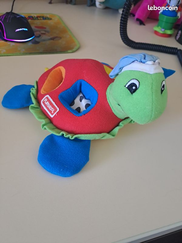 Peluche tortue à trous (image 1)