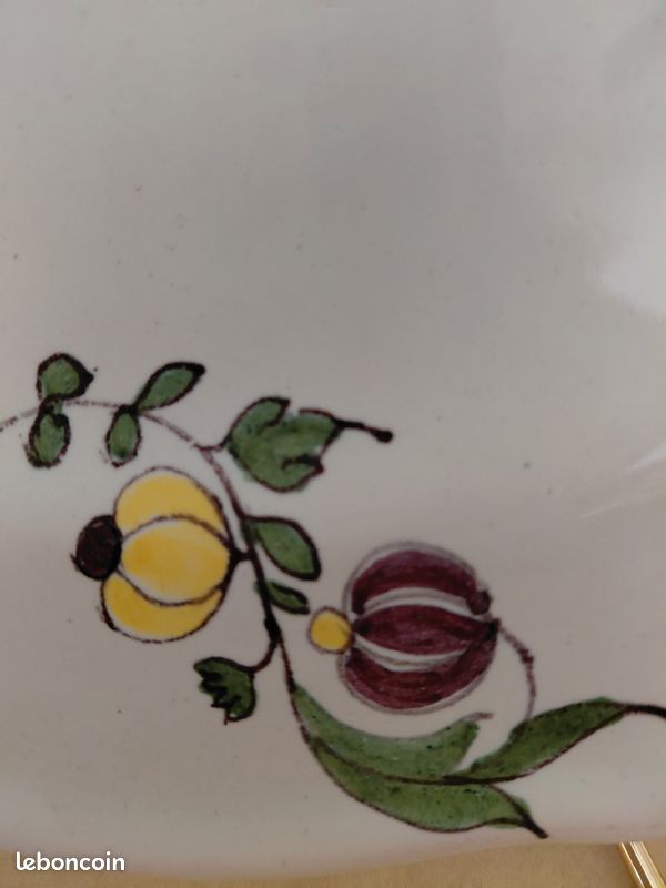 Assiette vintage Saint-Sever (image 6)