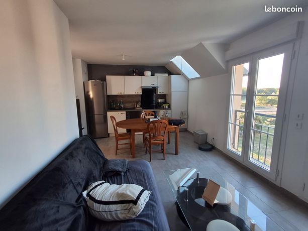 Appartement 2 pièces 44m². Proche ROUEN. Vue sur la Seine. 115000