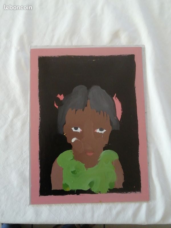 Peinture sur verre Sénégal (image 4)