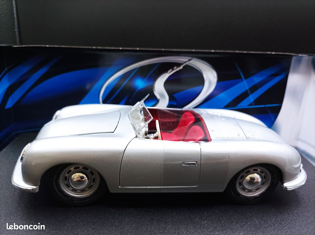 True Scale 1:43 Porsche 356 cabriolé Edición especial recogida en fábrica crema blanco