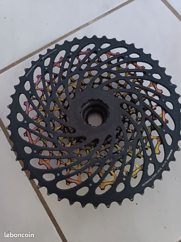 Cassette Sram XG-1299 XX1 Eagle 12V – 10-50, Aluminium/nitrure De Ti, E-MTB