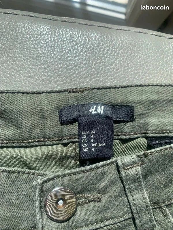 Pantalon H&M - Taille 34 (image 2)