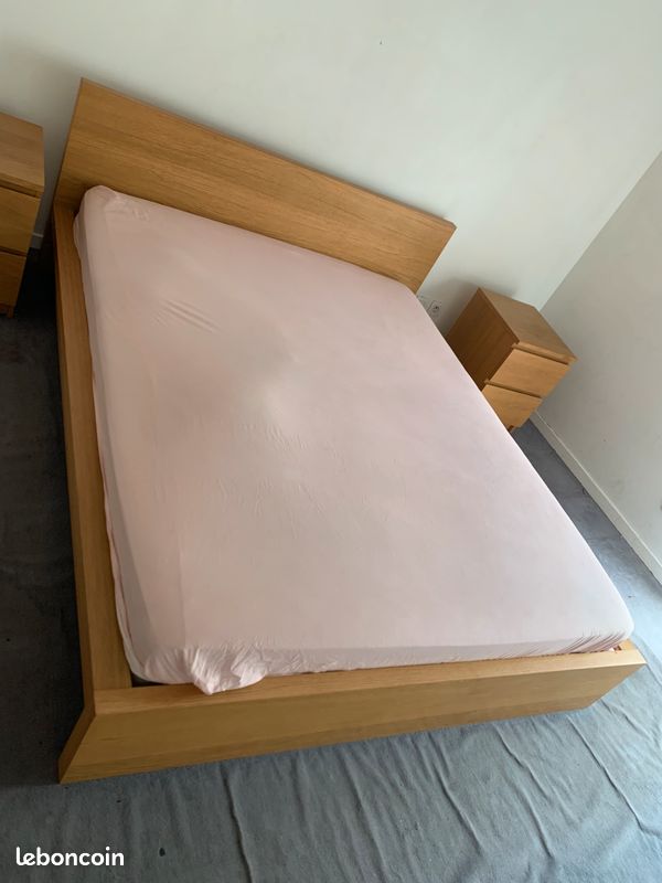 2 Lits de 2 places + 2 sommiers individuels (image 3)