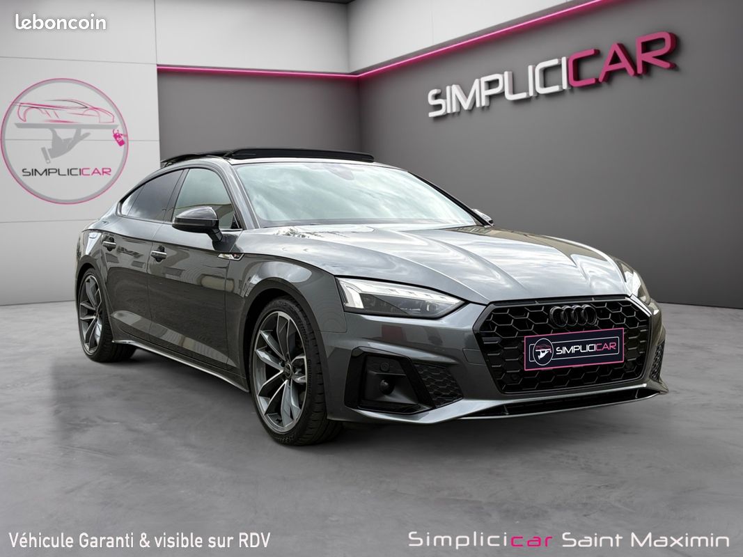 AUDI A5 SPORTBACK 35 TDI 163 COMPETITION S TRONIC PH2 - 163Ch - Garantie 12 mois (image 1)