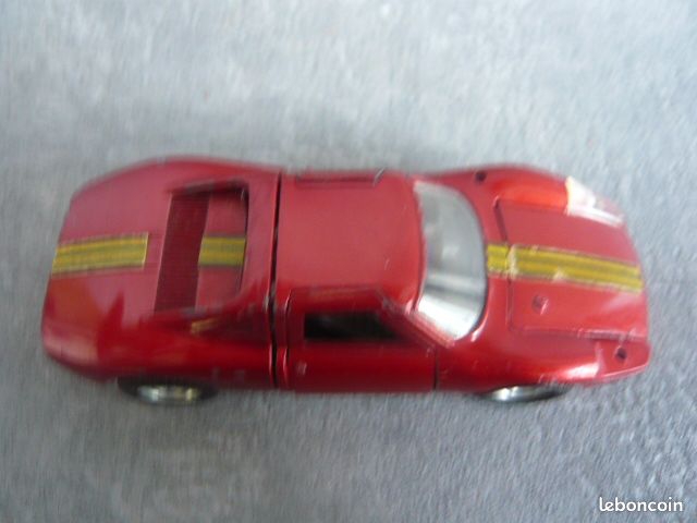 Politoys-E Export N° 577 Alfa Romeo Giulia 1600 Sport Pininfarina Rouge sans Boite 1